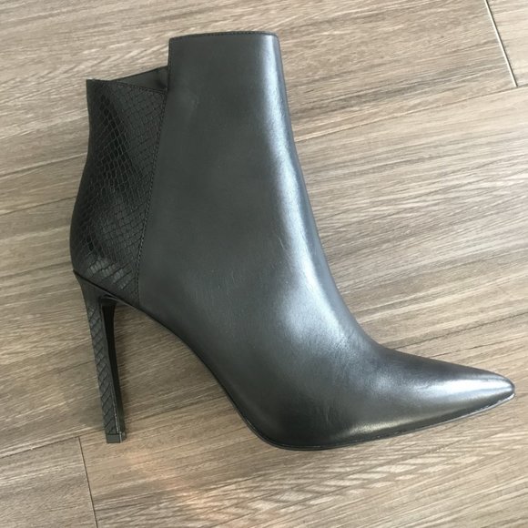 Nine West Tomorrow Pointy Toe Leather booties - Picture 3 of 9